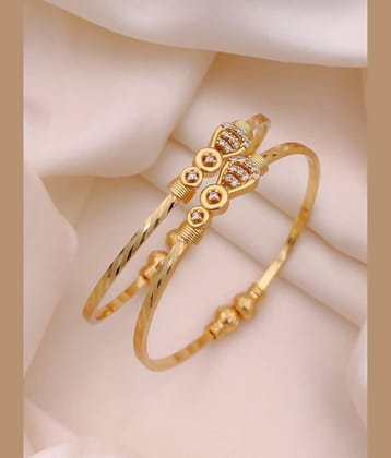 Shivay Fashion Gold Bangle ( Pack of 1 )