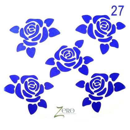 Imported Stencils- 5"*5"- Roses All Around