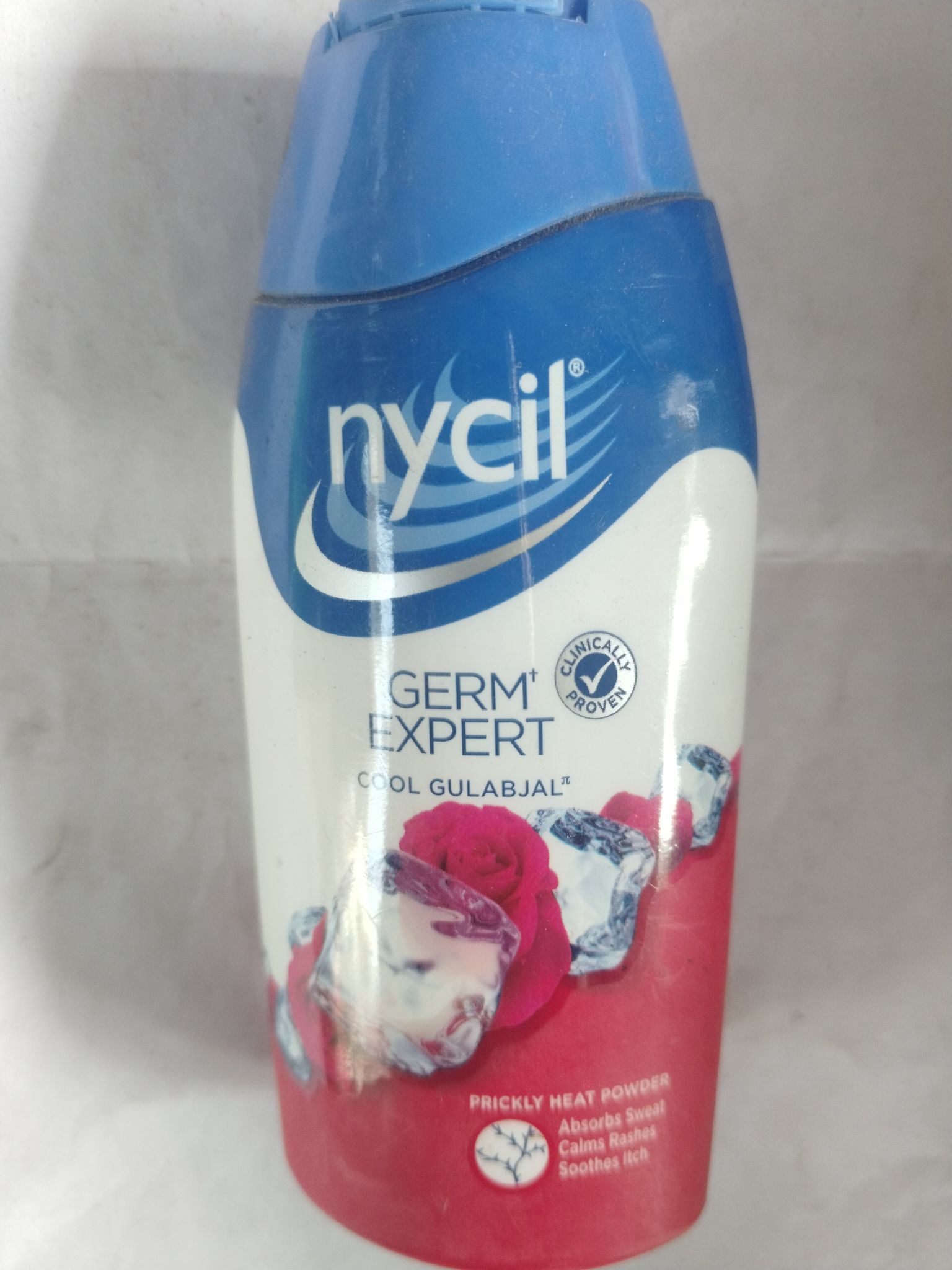 Nycil Germ Expert Cool gulabjal Prickly heat powder 