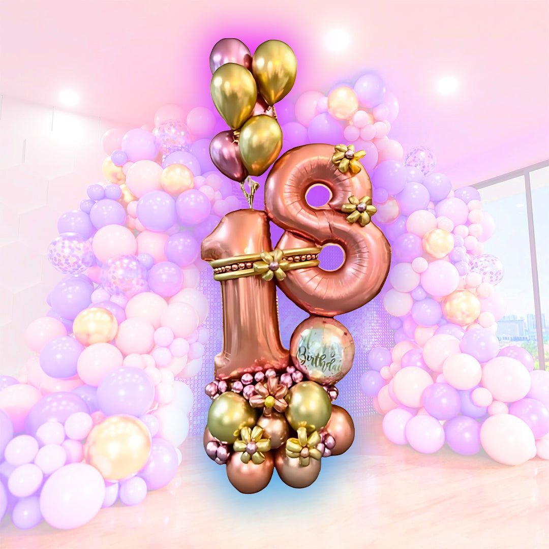 18th Birthday Balloon Bouquet