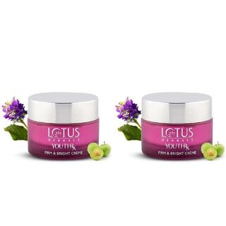 Lotus Herbals Youthrx Firm  Bright Night CreamBakuchiol Retinol Vitamin CAnti Ageing  Brightening50G( Pack Of 2
