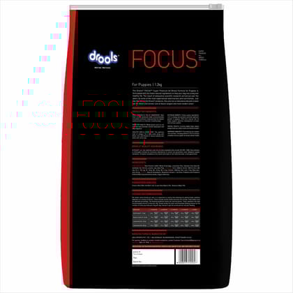 Drools Focus Puppy Super Premium Dog Food, 1.2kg
