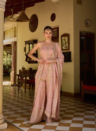 Sita Gota Patti Gharara Set-XS