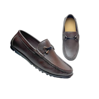 Wrinkle Free Loafers (Brown 2)-9