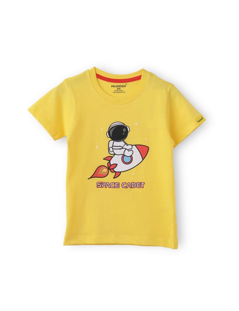 Sophisticated Kids Boys T shirt Cotton Dandelion Yellow/Estate Blue/Biscay Green 2-6 Years (3pcs