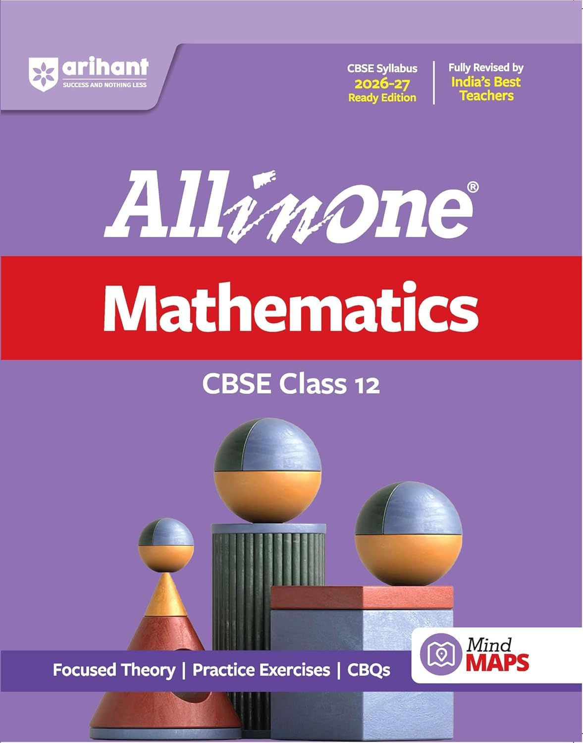 ARIHANT CBSE ALL IN ONE MATHEMATICS CLASS 12 FOR 2027 EXAMS WITH MAPS OF FORMULA -ALMA12