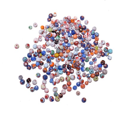Chevron Glass  beads, 6-layer glass chevron beads, Venetian chevron, trade bead Venetian, African trade bead, vintage Murano glass beads , BWSRON-028-Per Packet of 228 Pieces (50 Gram) / 3 MM