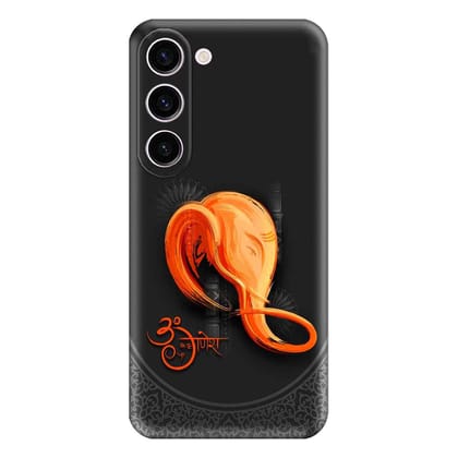 Om Ganesh Samsung S23  Premium Emboss cover