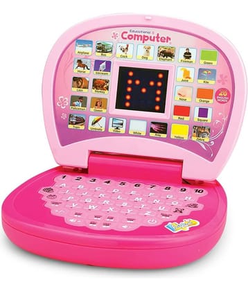 PINK TOY LAPTOP