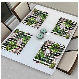 REVAXO placemats set of 4 pcs/ table mat set of 4 pcs/ dining table placemat set of 4pcs/placemat set of 4 pcs