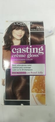 L'oreal Parie 500 Medium brown Casting Crème gloss Conditioning color 