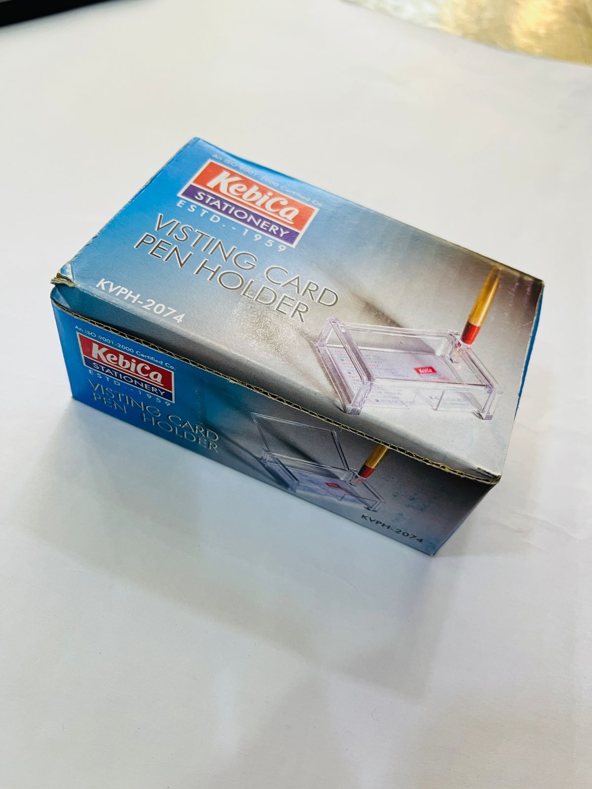 VISITING CARD PEN HOLDER