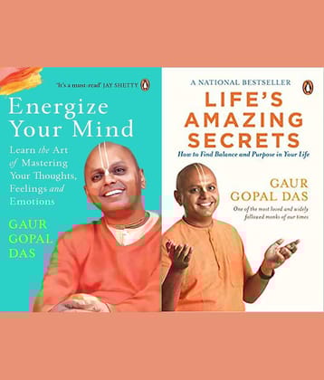 Combo of 2 Books (Energize Your Mind + Life's Amazing Secrets) English, Paperback