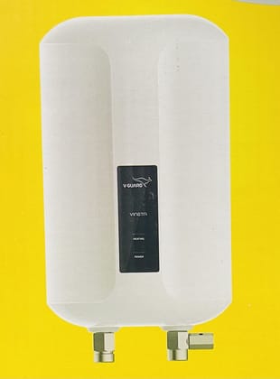 V-GUARD Vinsta Instant Water Heater, Wall 3 Liters V-GUARD Vinsta Instant Water Heater, Wall 3 Liters - ivory