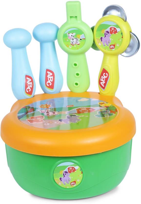 SIMBA ABC Rattle Set for Babies Rattle  (Multicolor)