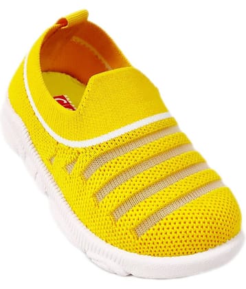 COOLZ - Yellow Booties For Baby Boy & Baby Girl 1 - 1.5 Years ( Pack of 1 )