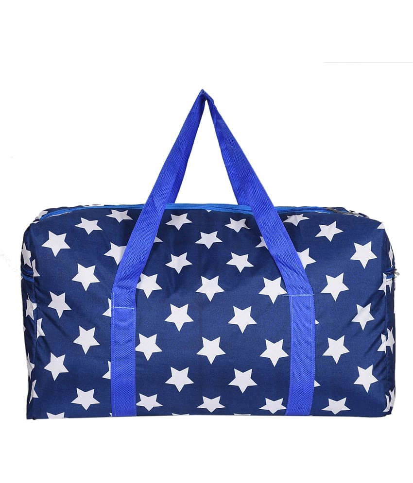 SUNESH CREATION 11 Ltrs Navy Fabric Duffle Bag