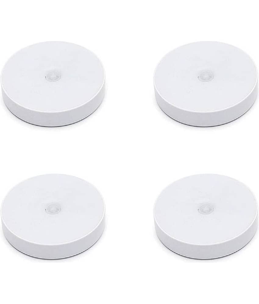 SHIV MEDICOS Motion Sensor Light White - Pack of 4