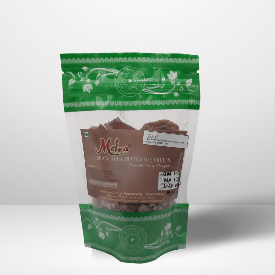 Spicy Dehydrated Mix Fruit  - 100 gm