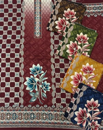 Unstitched Dress Material.