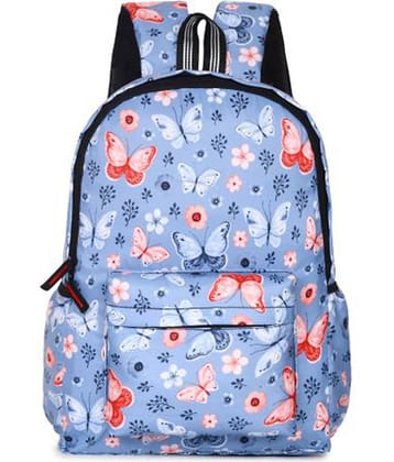 Heaven Decor 16 Ltrs Multi Color Polyester College Bag