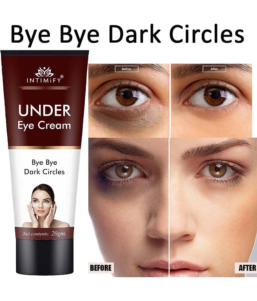 Intimify Under eye cream, dark circle cream, eye lift cream dark circle remover, eye puffyness wrinkles cream Eye Mask 20 g