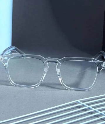 Elligator White Oval Sunglasses ( Pack of 1 ) - Medium