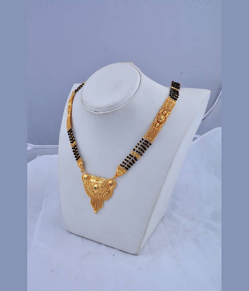 RANEM Golden Mangalsutra ( Pack of 1 )