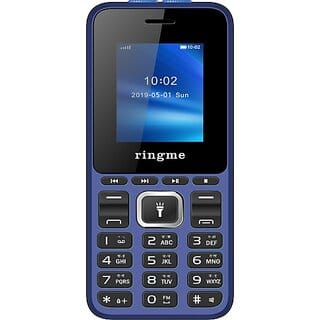 Ringme 2183  (Dual Sim, 1.8 Inch Display, 1000mAh Battery, Blue)