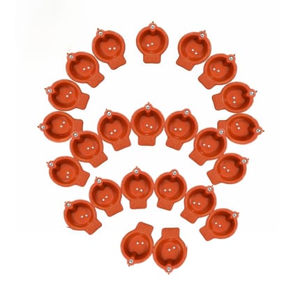 Water Sensor Eco-Friendly Led Diyas Candle E-Diya, Decoration Diwali Lights (Pack of 24)