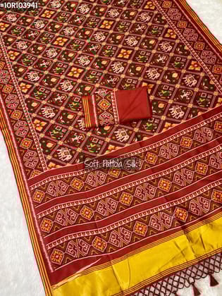 Premium soft pure bandhej silk saree with all over beautiful badhani leheriya