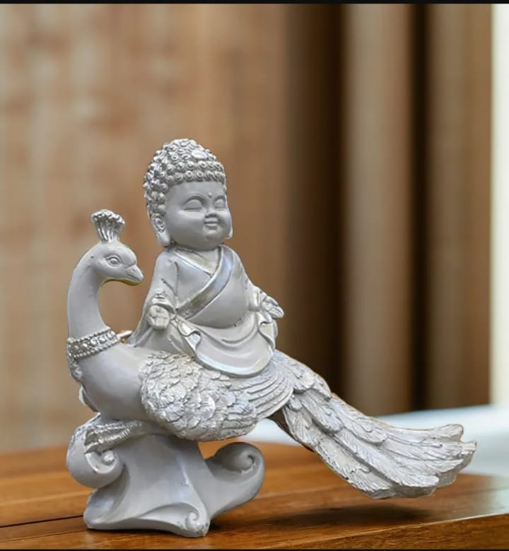 Peacock Meditating Buddha