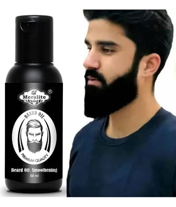 MERALITE - 50mL Promotes Beard Growth Beard Oil ( Pack of 1 )