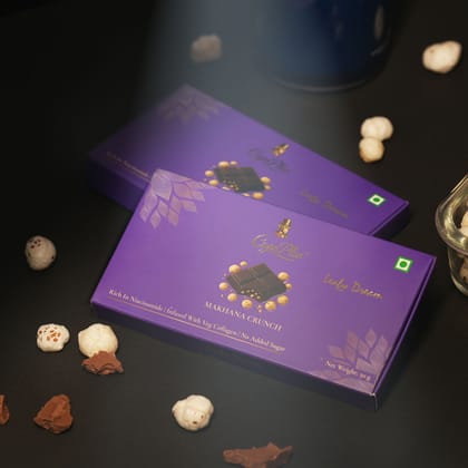 Caps Plus: Makhana Crunch (Milk Chocolate)
