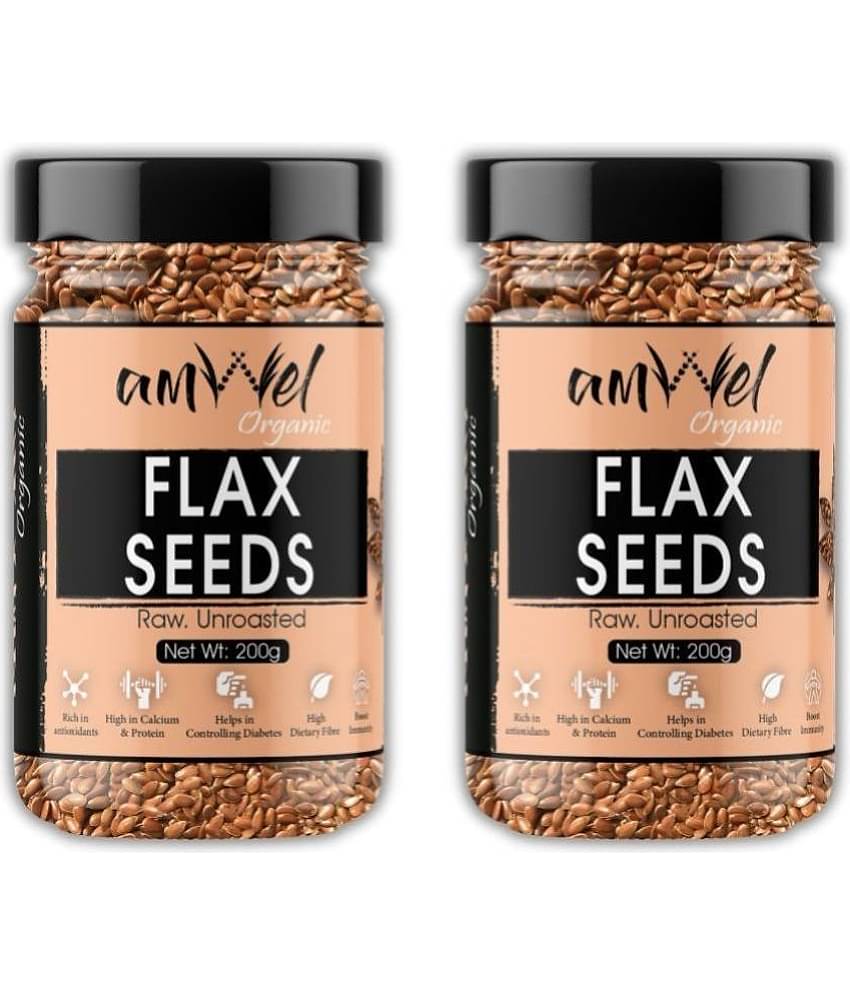 Amwel Flax Seeds ( Pack of 2 )