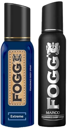 Fogg Fantastic Extreme Perfume Body Spray, Long Lasting No Gas Deodorant for Men, 150ml & Fogg Marco Perfume Body Spray, Long Lasting No Gas Deodorant for Men, 150ml Fogg Fantastic Extreme Perfume Body Spray, Long Lasting No Gas Deodorant for Men, 150ml 