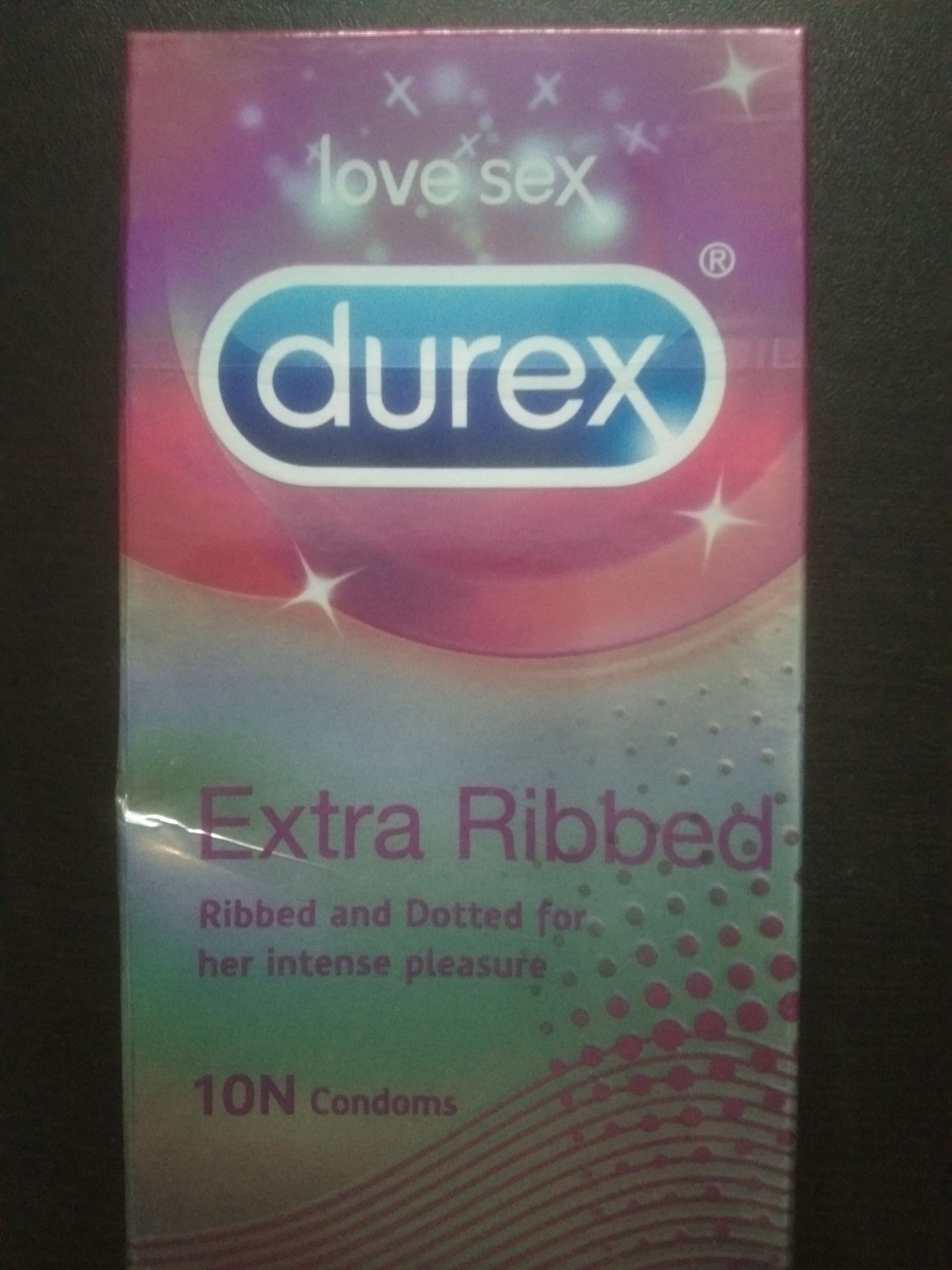 Durex extra ribbed 10n