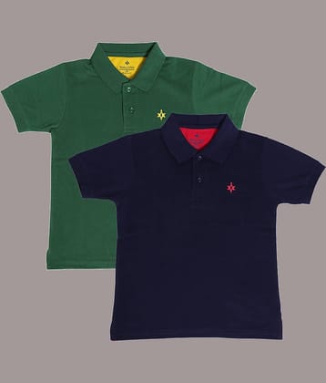 NEUVIN Pack of 1 Boys Cotton Blend T-Shirt ( Multi Color )