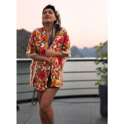 Women's Summer Shrug | Hibicus