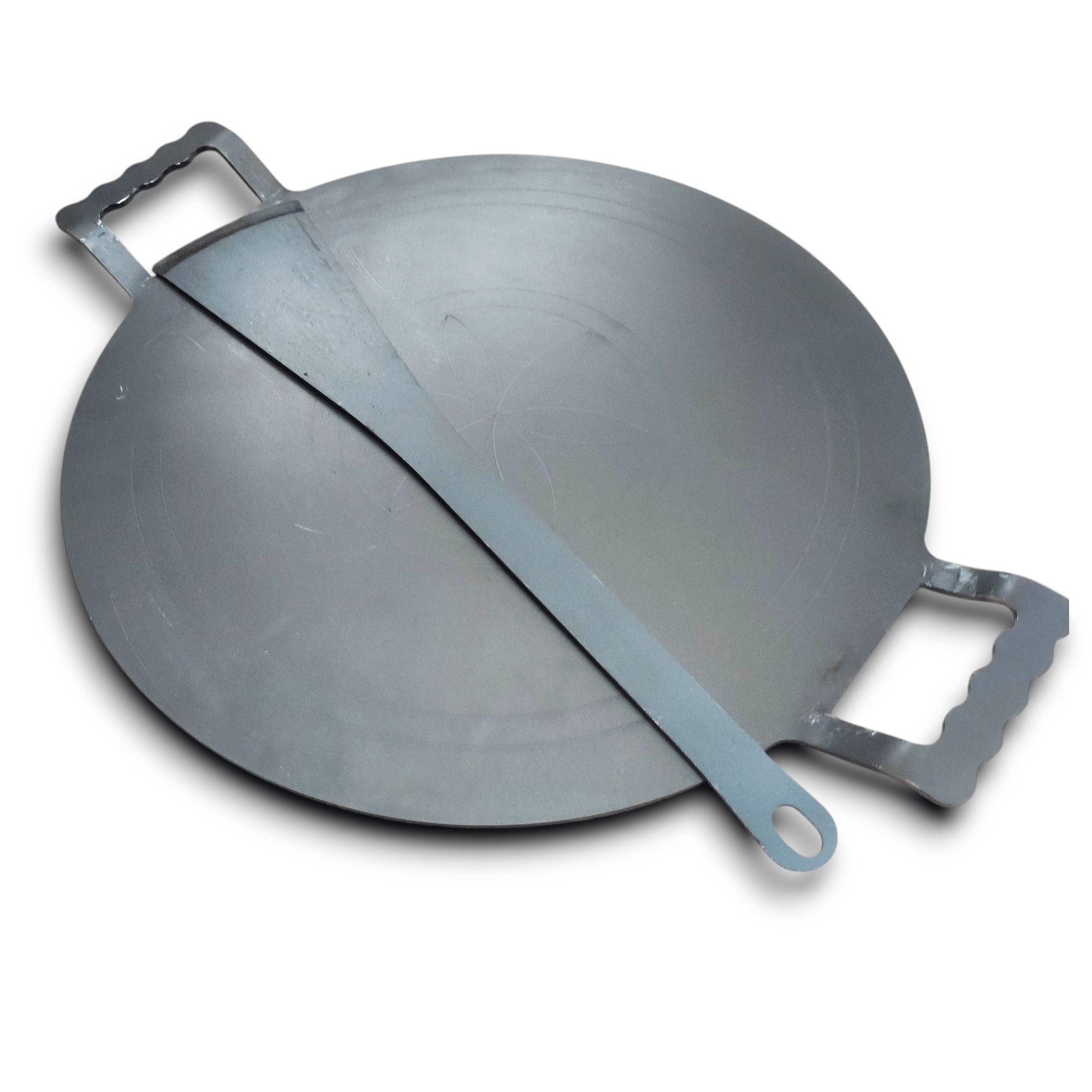 NAAYAGI - pure IRON TAWA, IRON DOSA TAWA, ROTI TAWA - 12 INCH  APPROX, FLAT MODEL