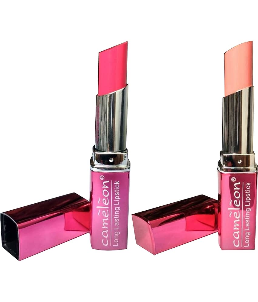 Cameleon Lipstick Pink White, Poppy 2 gm