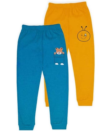 J&JP Pack of 2 Boys Cotton Blend Trackpant ( Multicolor )