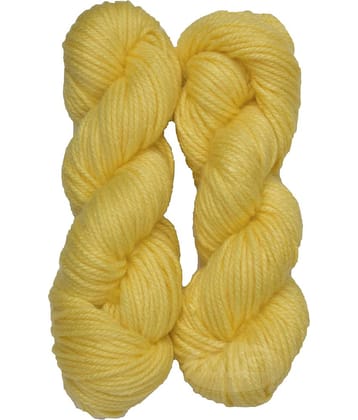 Oswal Knitting Yarn Thick Chunky Wool, Dark Cream 200 gm ART - AJIH