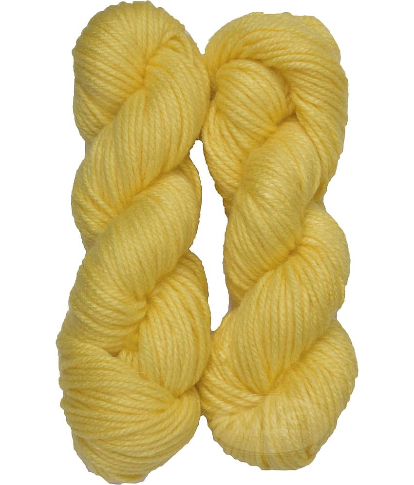 Oswal Knitting Yarn Thick Chunky Wool, Dark Cream 200 gm ART - AJIH