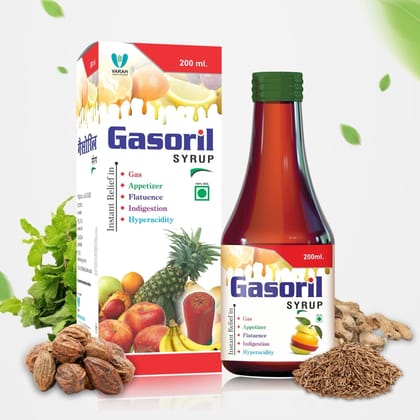 Gasoril Syrup | 200 ML-Pack of 1
