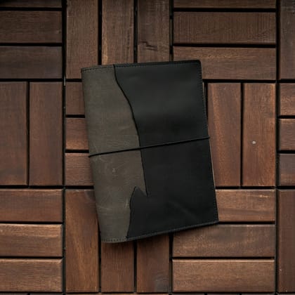 RS // Safari Brown w/ Carbon Black Pocket Journal Cover - A5