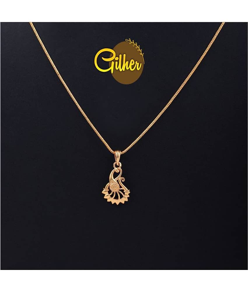 gilher Gold Plated Chain ( Set of 1 )