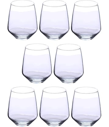 Afast Water/Juice  Glasses Set,  350 ML - (Pack Of 8)