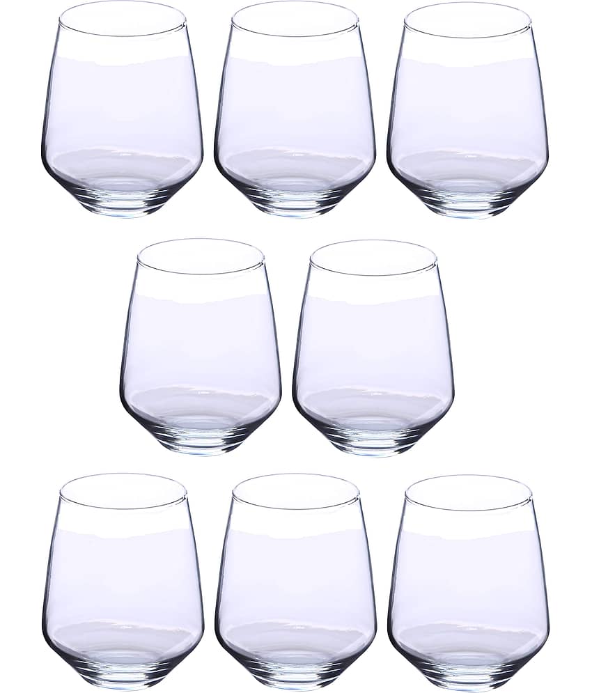 Afast Water/Juice  Glasses Set,  350 ML - (Pack Of 8)