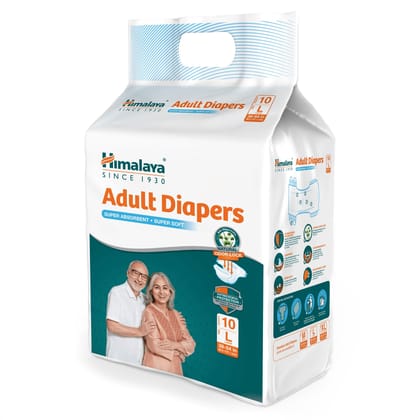Himalaya Adult Diapers 10 no.s